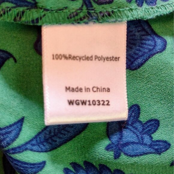 41 Hawthorn Breyson Blouse Top Multicolor Women Size Medium Pleated Spli… - Picture 7 of 7